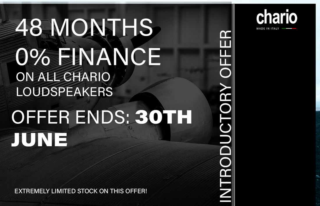 Chario - Introuctory Offer - 48 Months 0% Finance