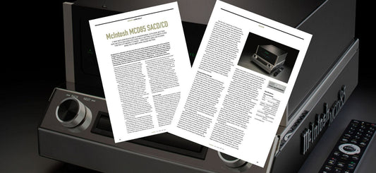 McIntosh MCD85 Review - HiFi Critic