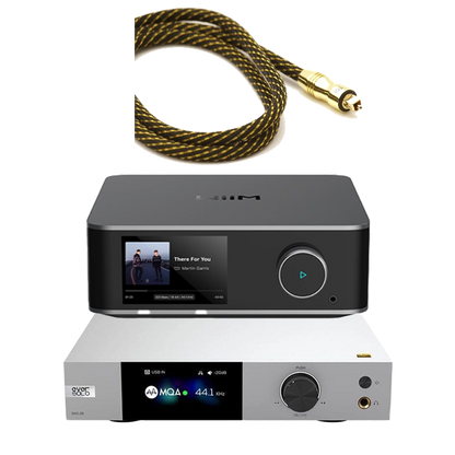 Wiim Ultra Streaming & Eversolo DAC-Z6 DAC + Free TCI Lora Optical Cable Bundle